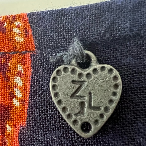 Z&L Europe Wrap Around Ruffle Dress Bell Sleeves Medium Floral Tribal Bohemian M - Picture 7 of 12